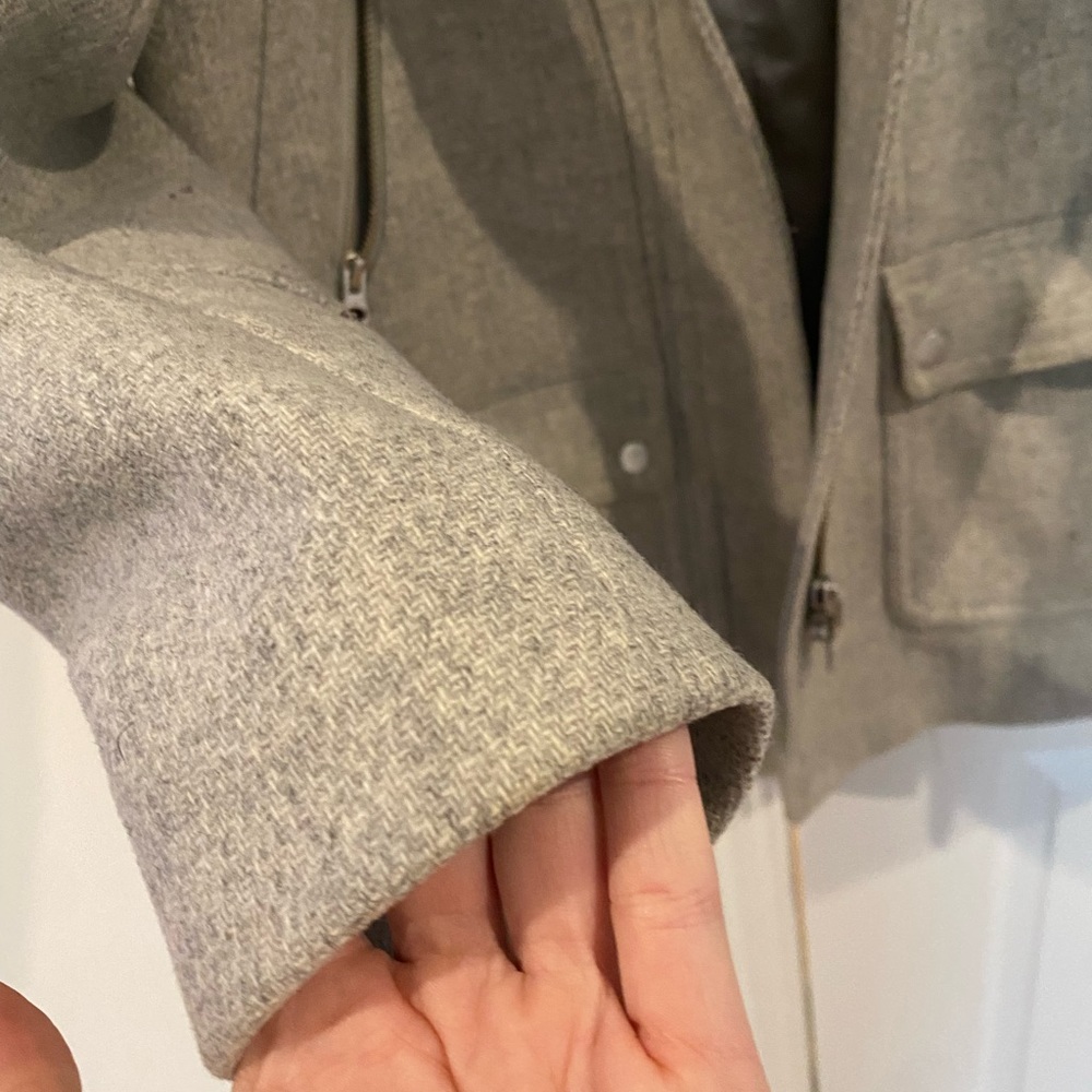 J crew Stadium Coat in GREY - Picture 5 of 5